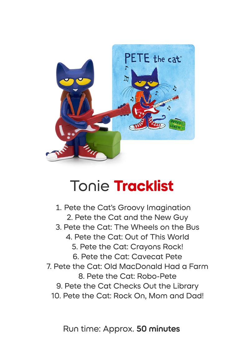 Pete the Cat 2-Pack Tonie Audio Character Bundle, Alternate, color, MULTICOLOR