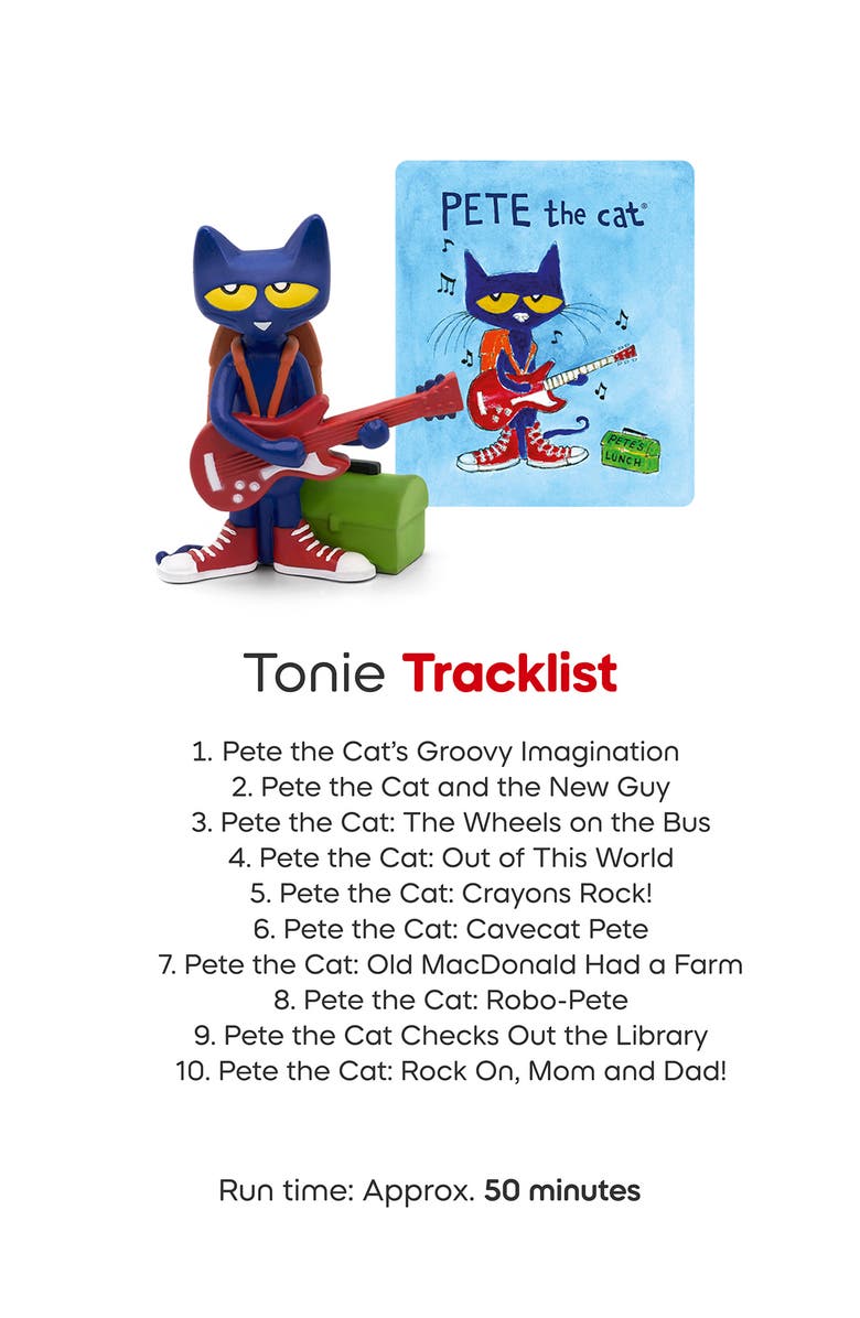 tonies Pete the Cat 2-Pack Tonie Audio Character Bundle, Alternate, color,