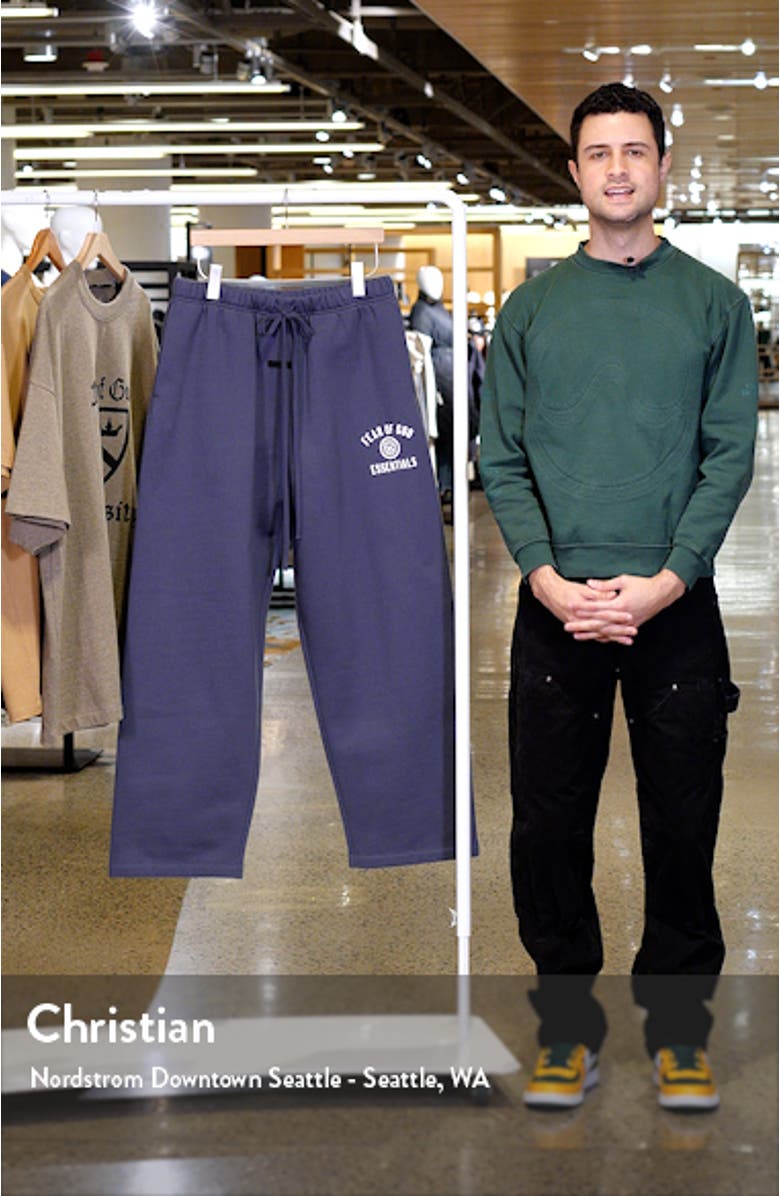 Cotton Blend Fleece Sweatpants, sales video thumbnail