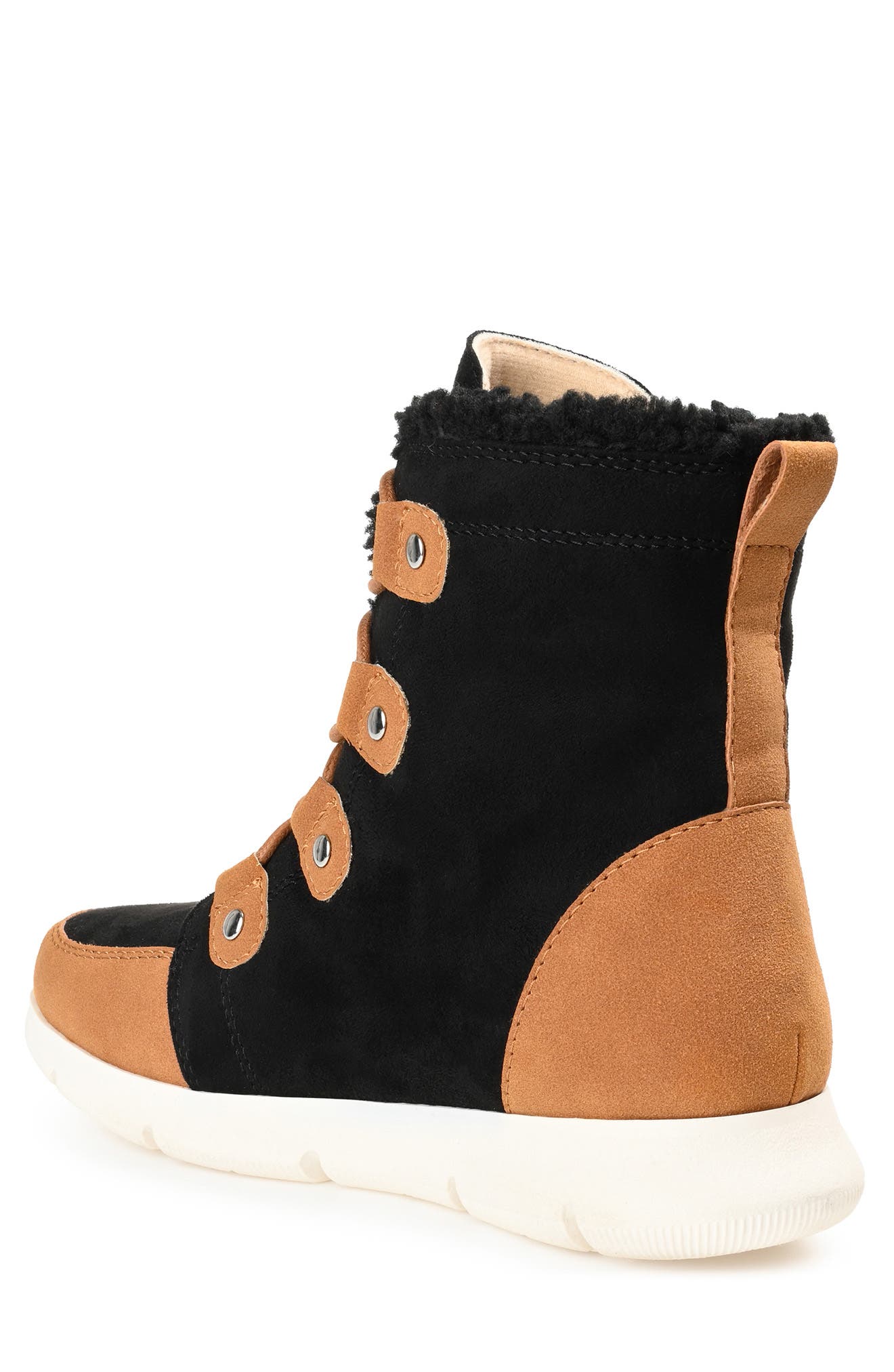 Journee Collection Laynee Faux Fur Lining Boot, Alternate, color, 