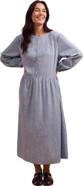 Celtic & Co. Button Front Midi Shirt Dress