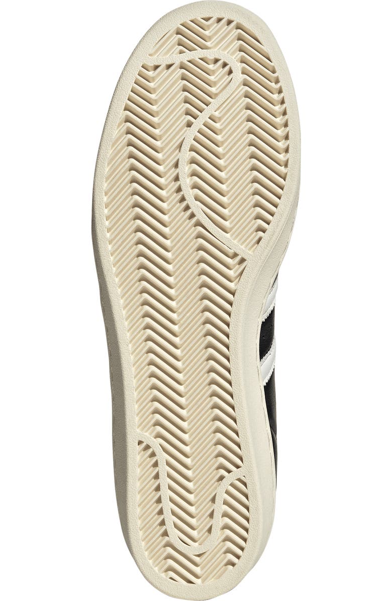 adidas Gender Inclusive Superstar Vintage Sneaker, Alternate, color, Black/ Core White/ Cream White