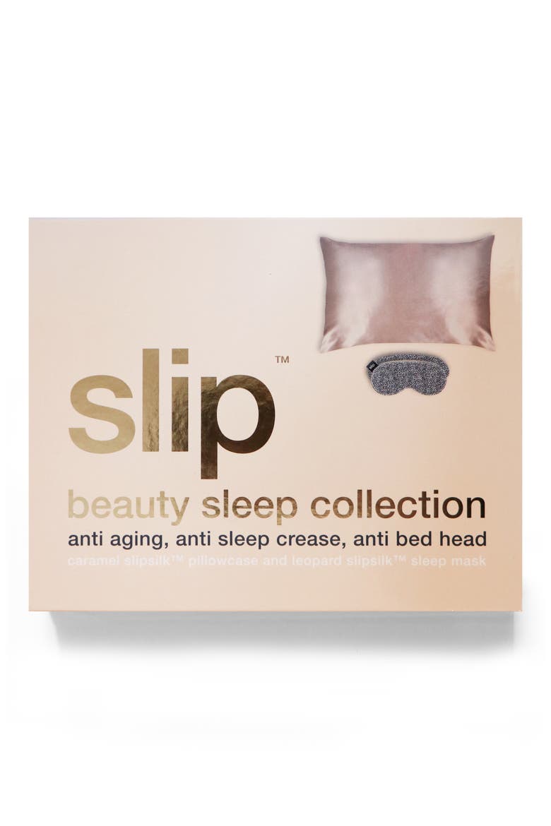 for beauty sleep Caramel & Leopard Collection (Nordstrom Exclusive), Alternate, color, CARAMEL/LEOPARD