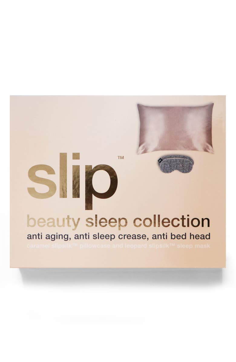 slip <sup>™</sup> for beauty sleep Caramel & Leopard Collection, Alternate, color,