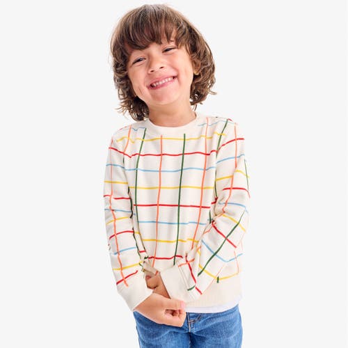 Primary Kids Sweatshirt In Forest Friends In Multi
