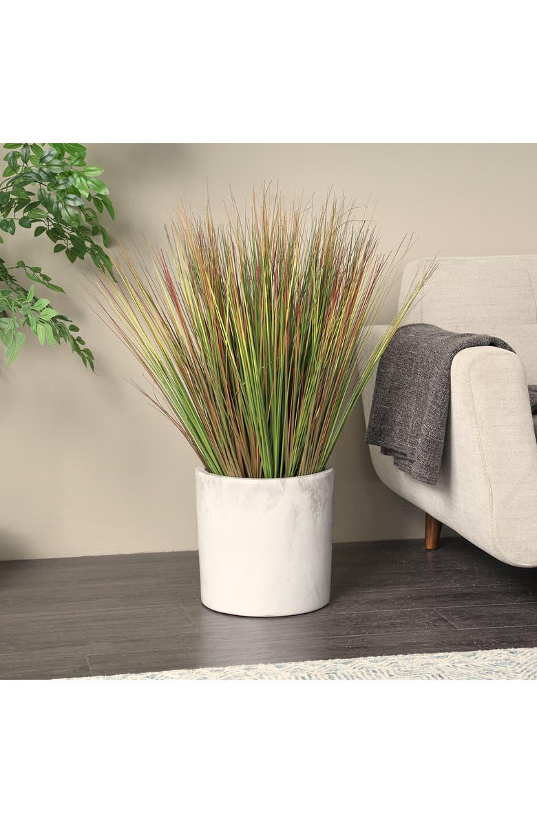 GINGER BIRCH STUDIO Red Faux Foliage Artificial Plant, Alternate, color, Green