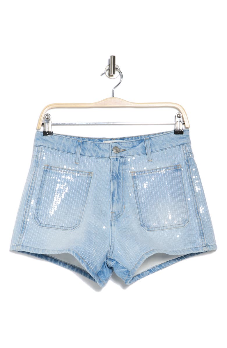 FRAME Sequin Shorts, Alternate, color, Trevi
