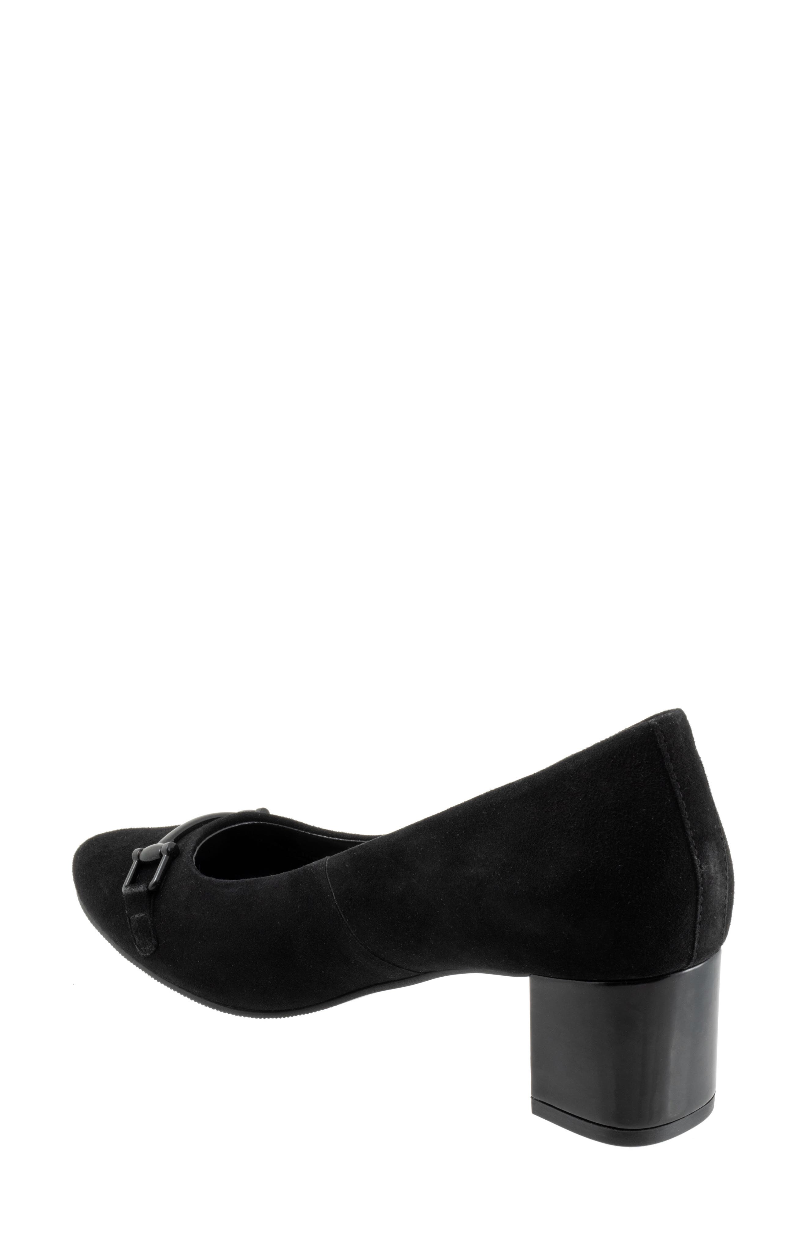 Kenzie Pump, Alternate, color, BLACK SUEDE