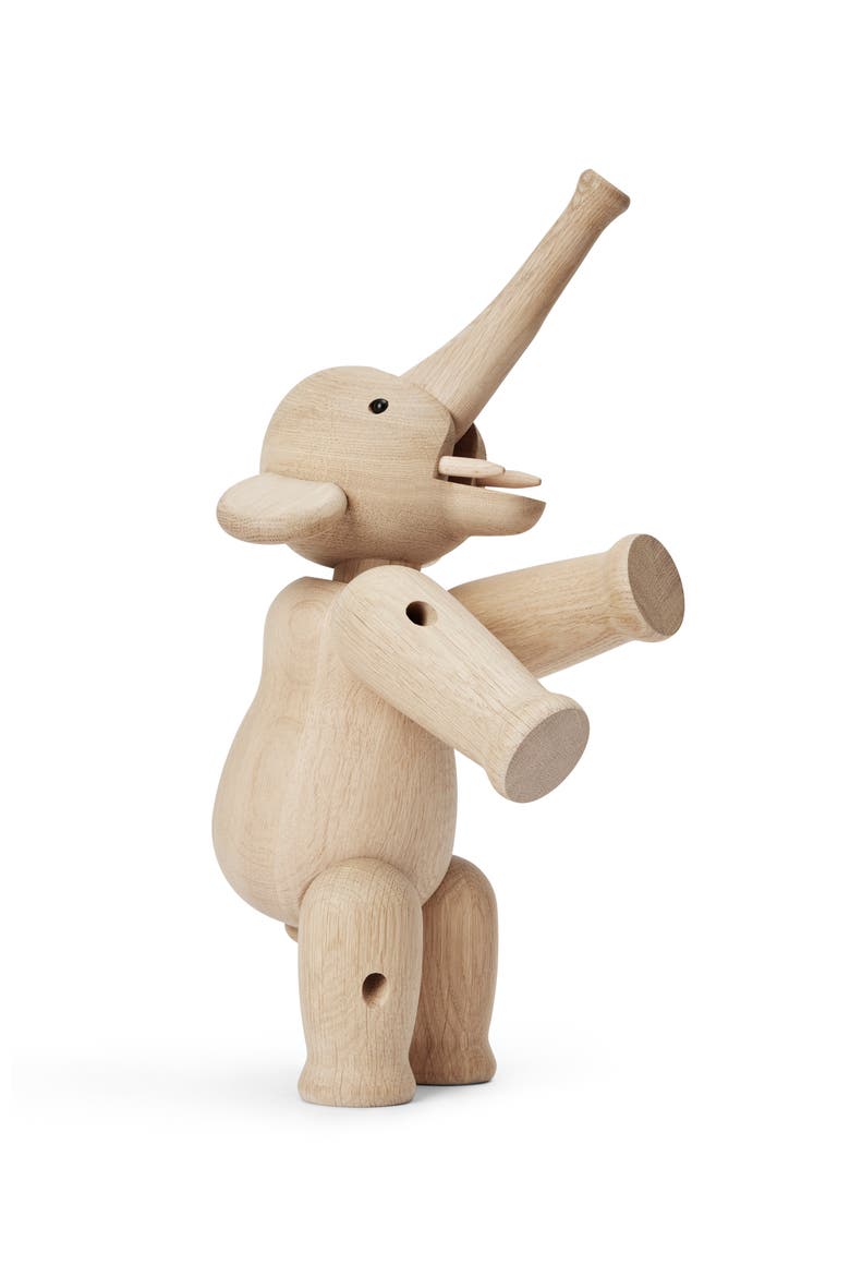 Kay Bojesen Elephant Large, Alternate, color, Oak