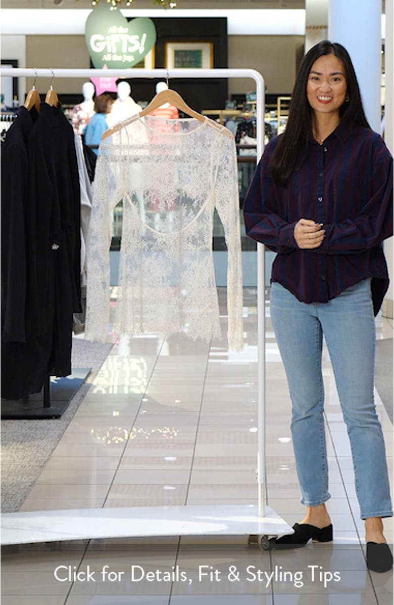 Long Last Lace Layering Top, sales video thumbnail