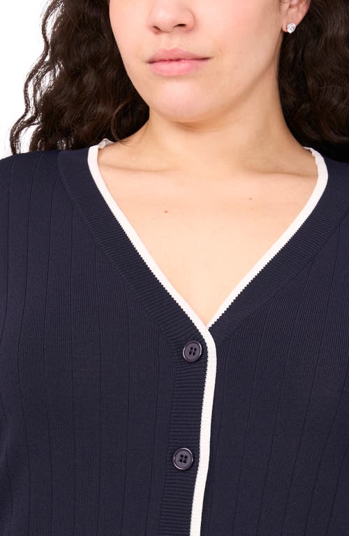 Halogenr Halogen(r) Tipped V-neck Cardigan