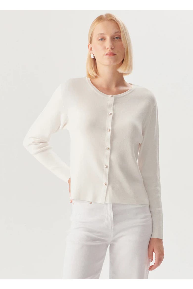 Skye Classic Cardigan, Main, color, ECRU