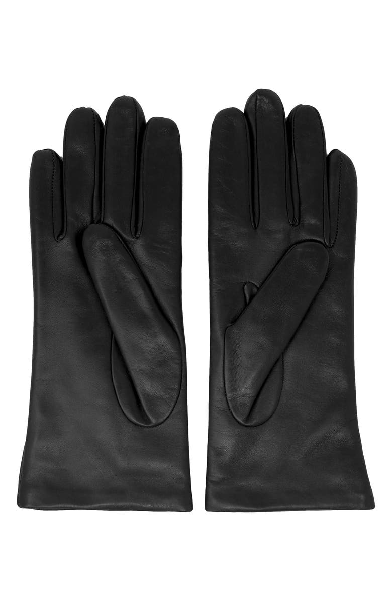 Nicoletta Rosi Women's Cashmere Lined Lambskin Leather Gloves, Alternate, color,
