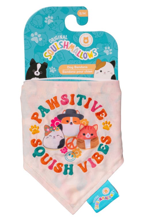 Squishmallows Pet Bandana In Pink