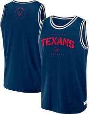 FANATICS Men's Fanatics Navy Houston Texans Elements Future Ground Jersey Tank Top