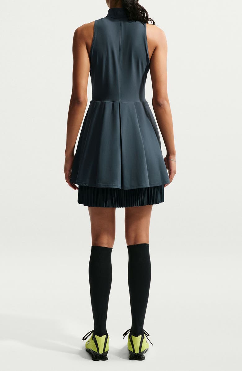 Nike Naomi Osaka Tight Layered Dress, Alternate, color, Armory Navy/ Phantom