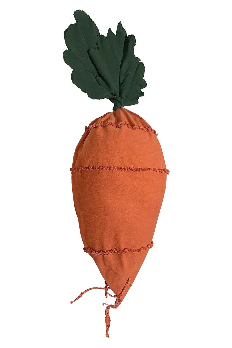 Cathy the Carrot Bean Bag, Main, color, DARK GREEN ORANGE