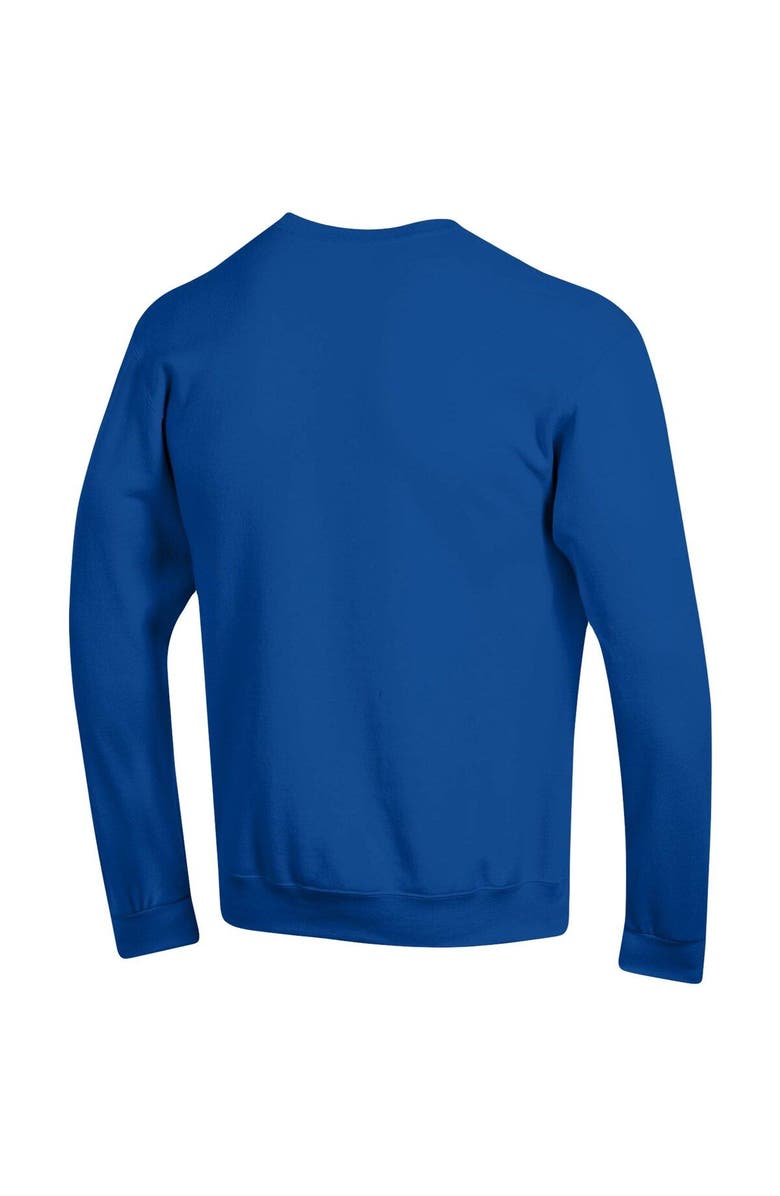 Champion Men's Champion Royal Fort Valley State Wildcats 2-Hit Powerblend Pullover Sweatshirt, Alternate, color, 