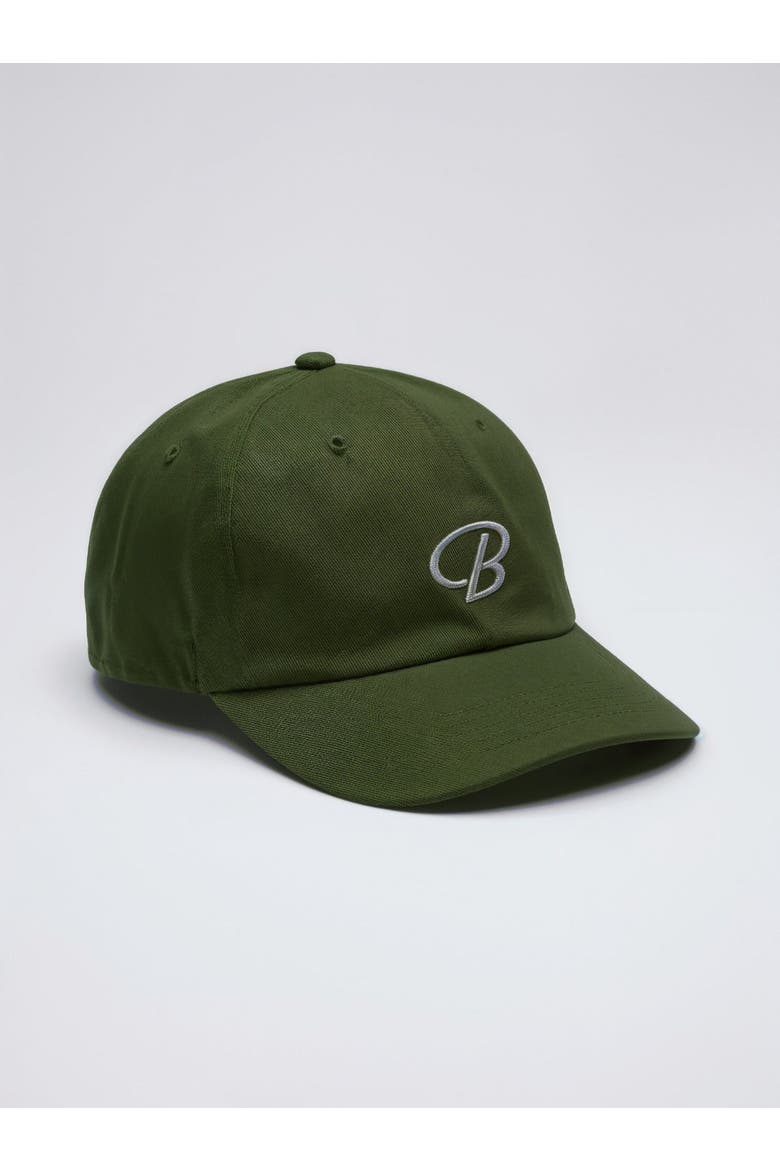 Blanco "B" Woven hat, Main, color, cypress green
