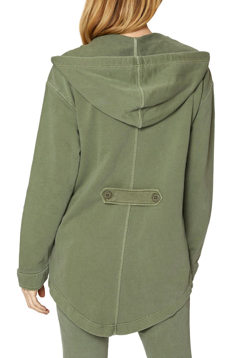 Top Rank Hooded Jacket, Alternate, color, CADET