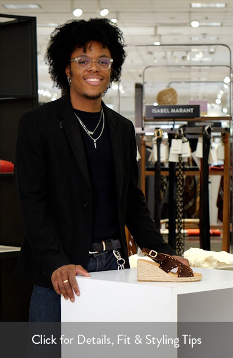 Eleni Slingback Espadrille Platform Wedge Sandal, sales video thumbnail