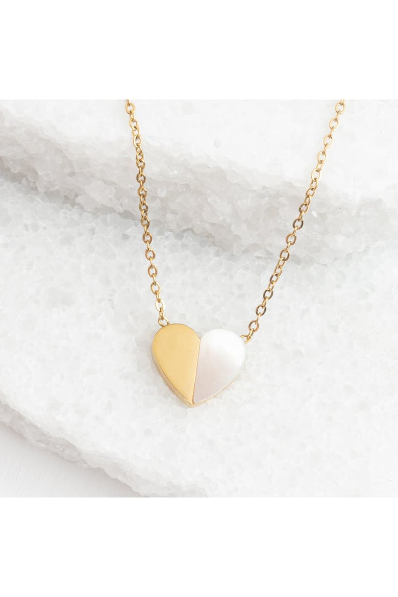 Give Hope Necklace, Main, color, Gold