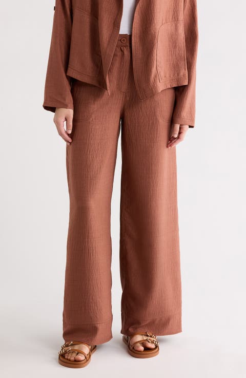 Easy Wide Leg Pants