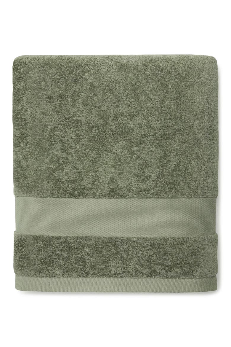 Bello Nuovo Combed Cotton Bath Towel, Main, color, WILLOW