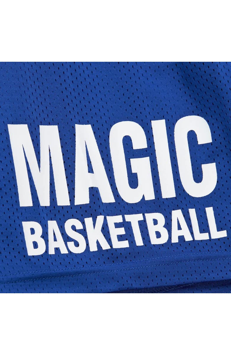 Mitchell & Ness Men's Mitchell & Ness Blue Orlando Magic Hardwood Classics Gameday Mesh Shorts, Alternate, color, Blue