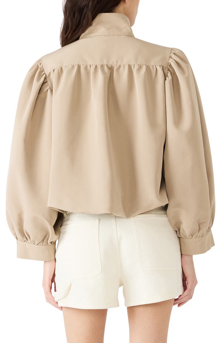 Steve Madden Deedee Blouson Jacket, Alternate, color, Tan