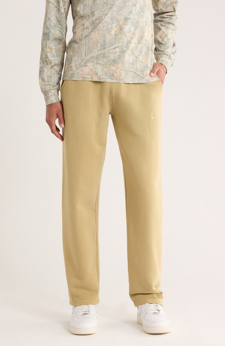 Museum of Peace & Quiet Wordmark Sweatpants, Main, color, Tan