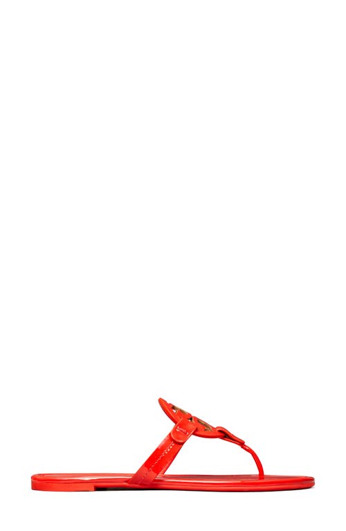 Tory Burch Miller Thong Sandal In Red