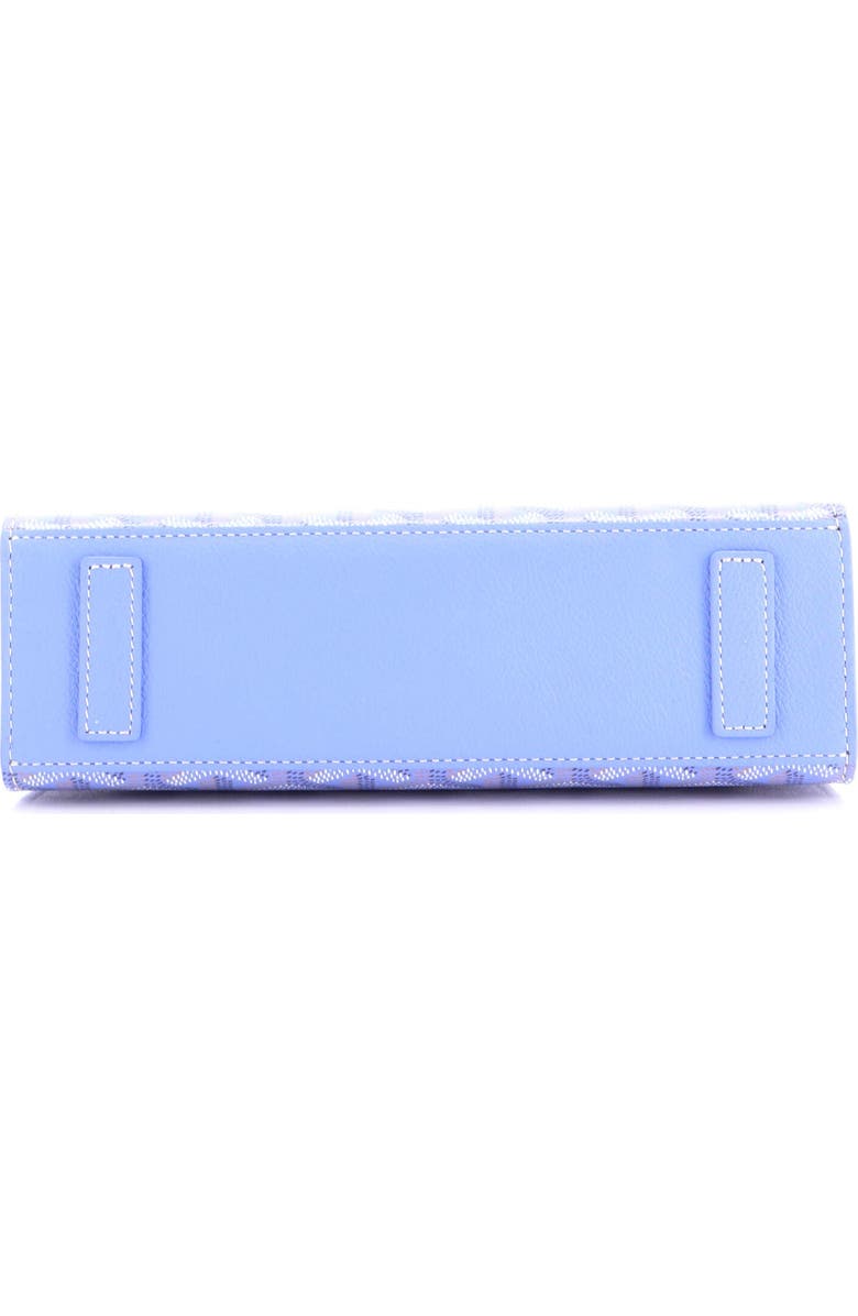 Pre-Owned Goyard Structured Rouette Chain Shoulder Bag Coated Canvas Mini, Alternate, color, Blue