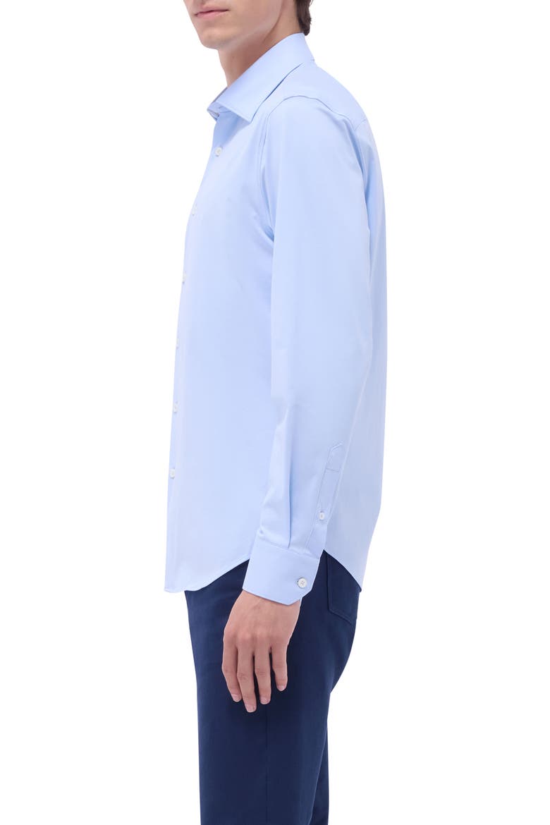 James OoohCotton® Button-Up Shirt, Alternate, color, SKY