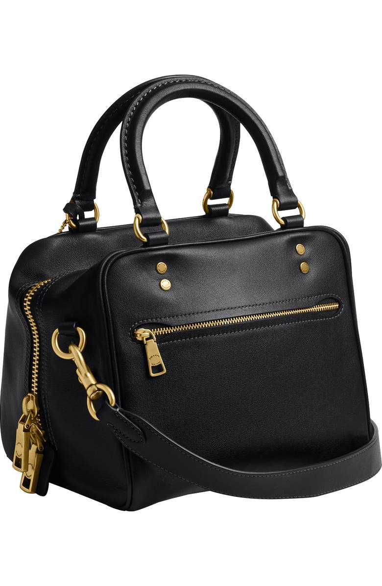 COACH Rogue 20 Soft Grain Leather Cube Satchel, Alternate, color,