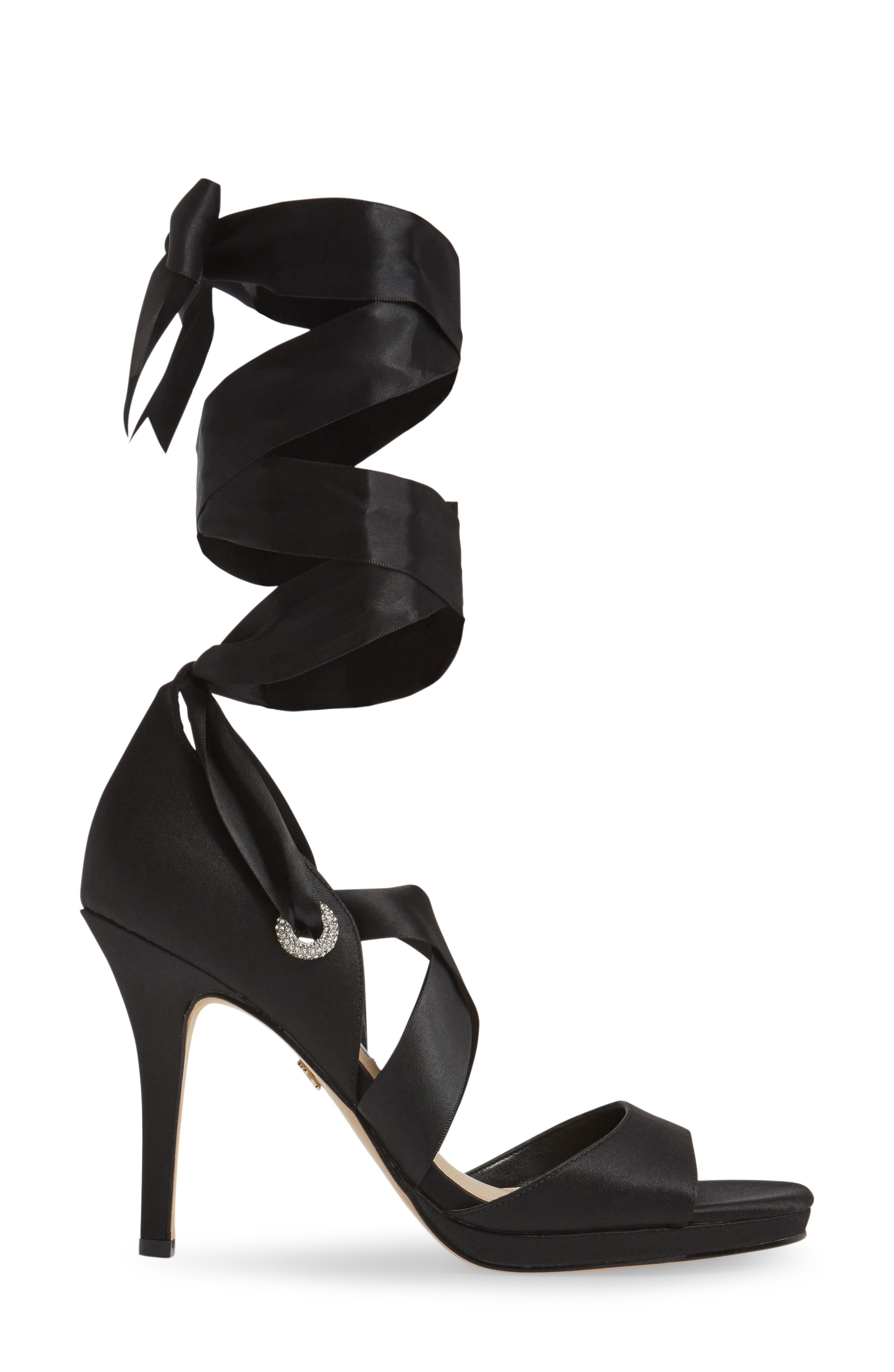 Nina Ramira Ankle Tie Sandal, Alternate, color, 