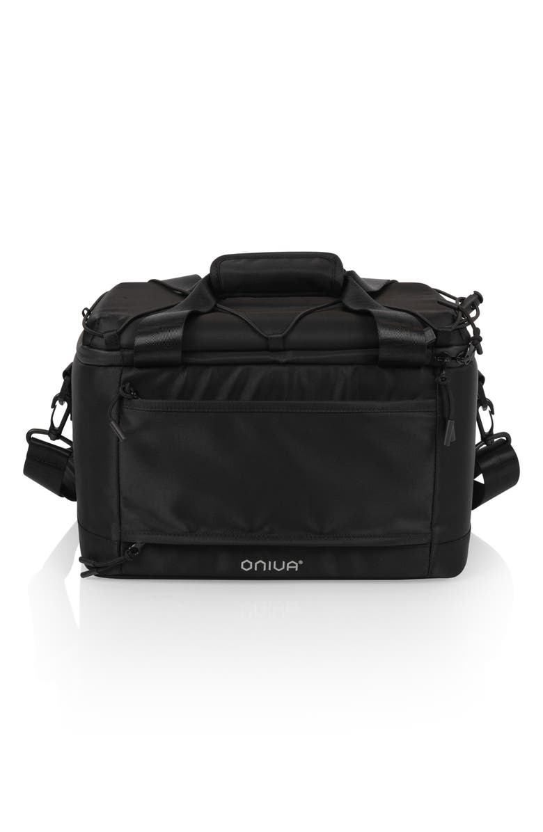 Picnic Time Tarana Superthick 12-Can Cooler, Main, color, Black