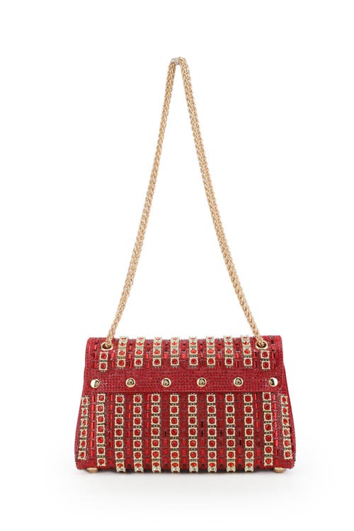 Lauren Lorraine Celine Clutch In Red