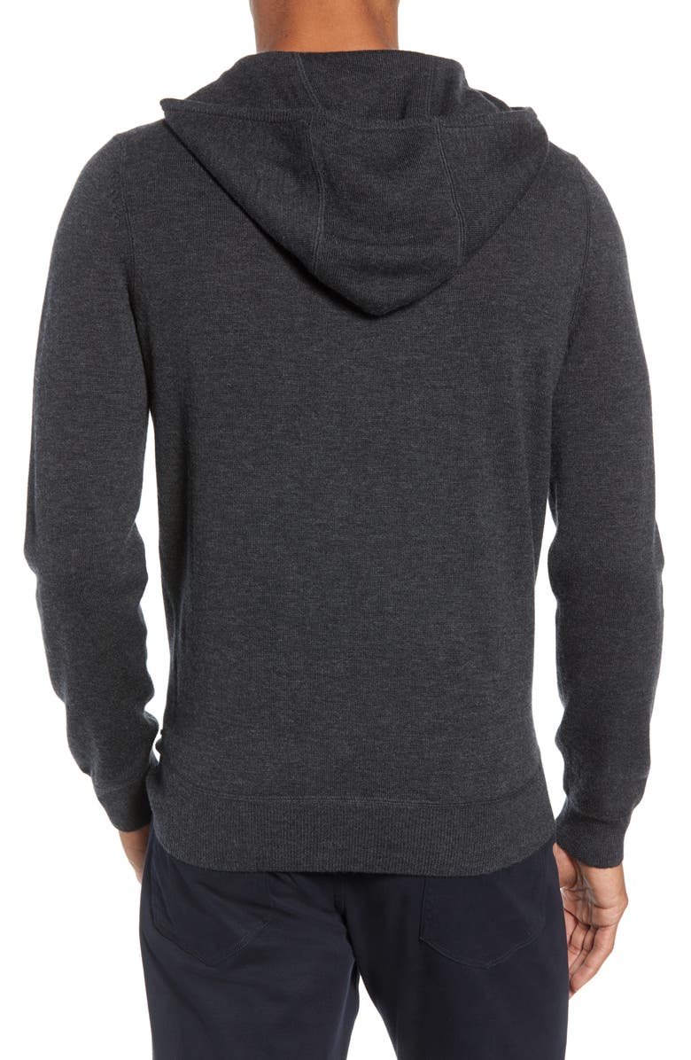 BOSS Efabio Wool Blend Hoodie, Alternate, color, 