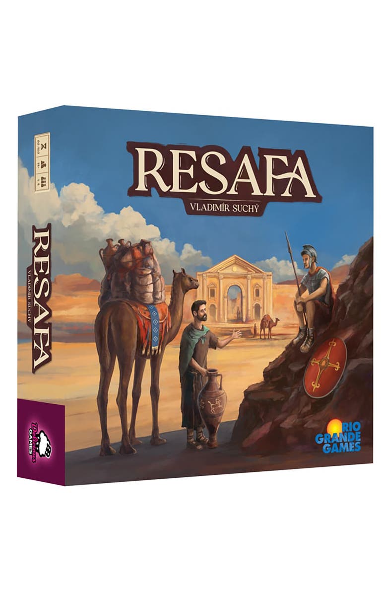 Rio Grande Games Resafa Strategic City Building Board Game, Ages 14+, Main, color, Multicolored