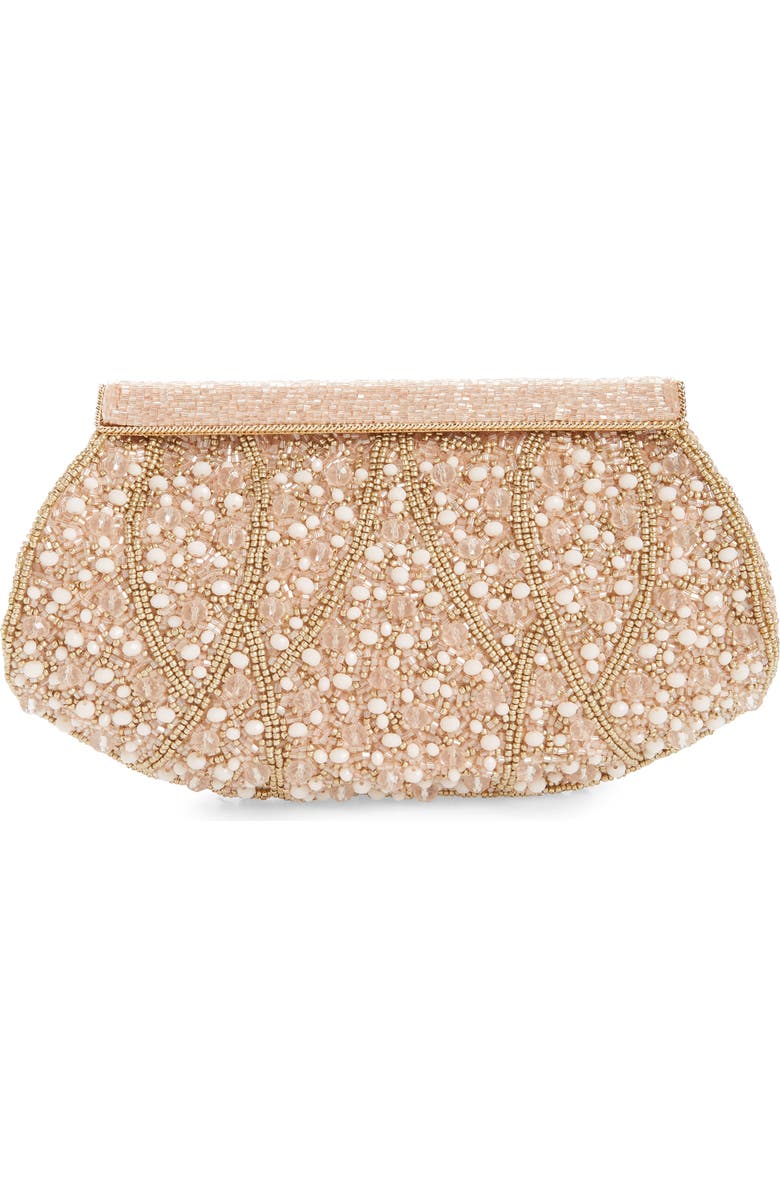 Nordstrom Rivoli Bead Embellished Clutch, Main, color,