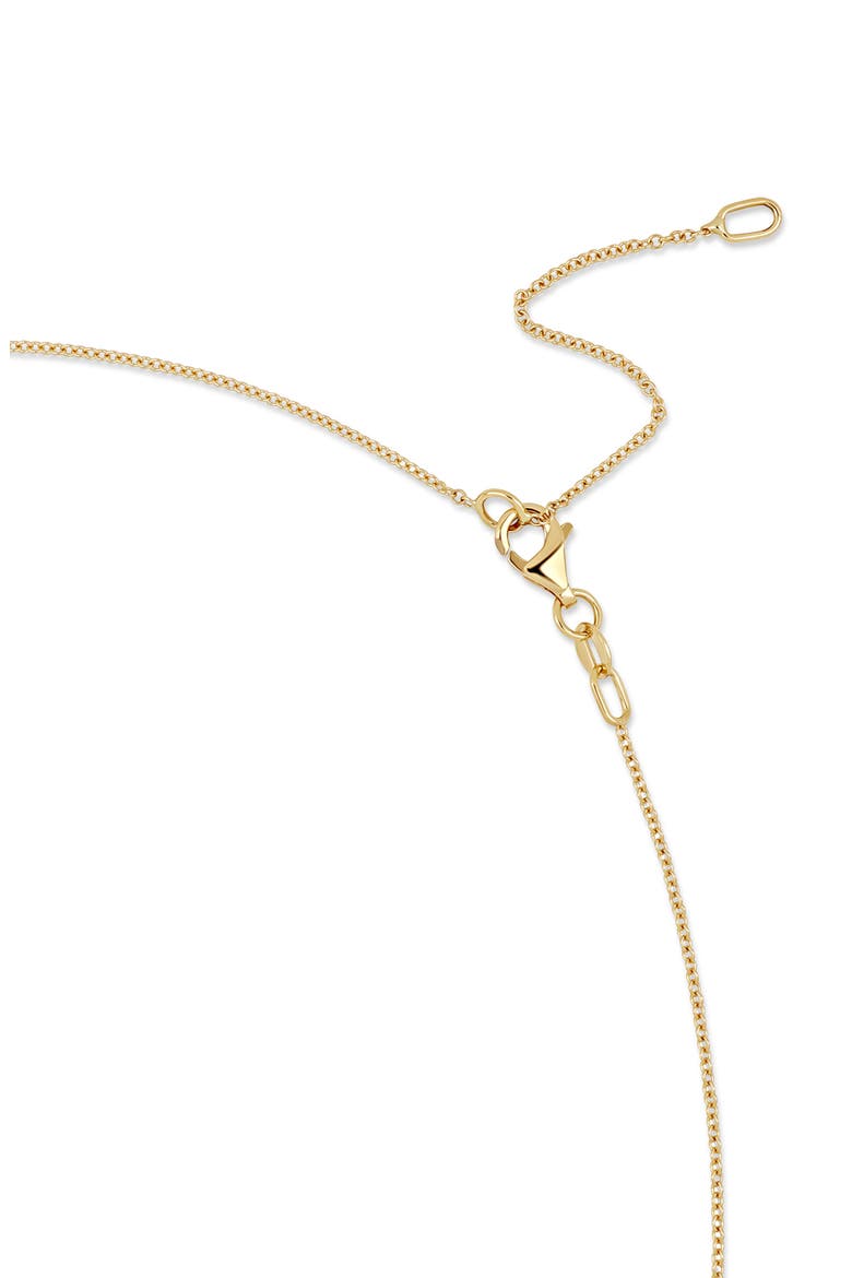 18K Gold Getty Diamond Y-Necklace (Online Trunk Show), Alternate, color, 18KY GOLD