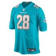 Nike Men's Nike Devon Achane Aqua Miami Dolphins Player Game Jersey