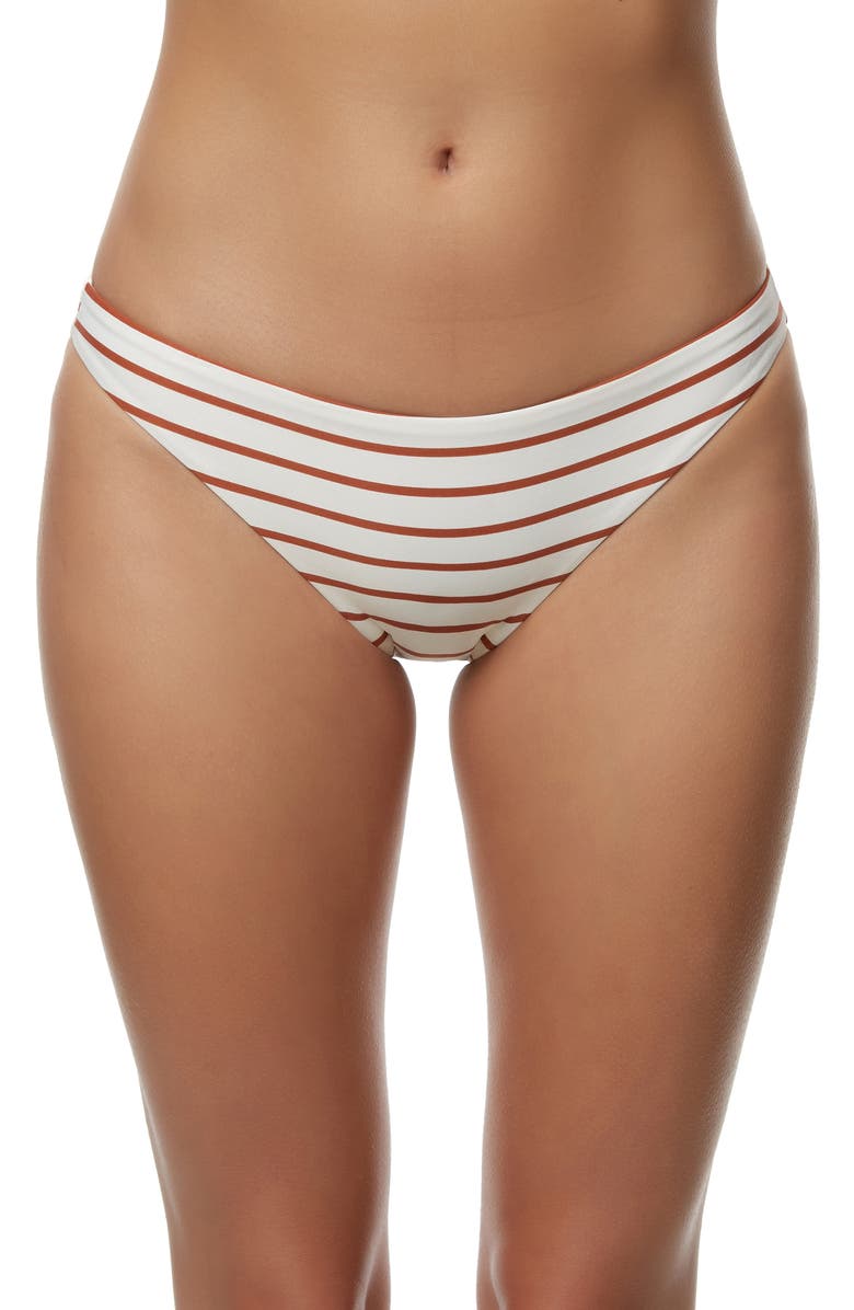O'Neill Karmen Stripe Bikini Bottoms, Main, color,