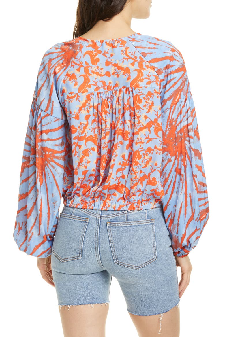 Cruisin' Together Print Top, Alternate, color, RED COMBO