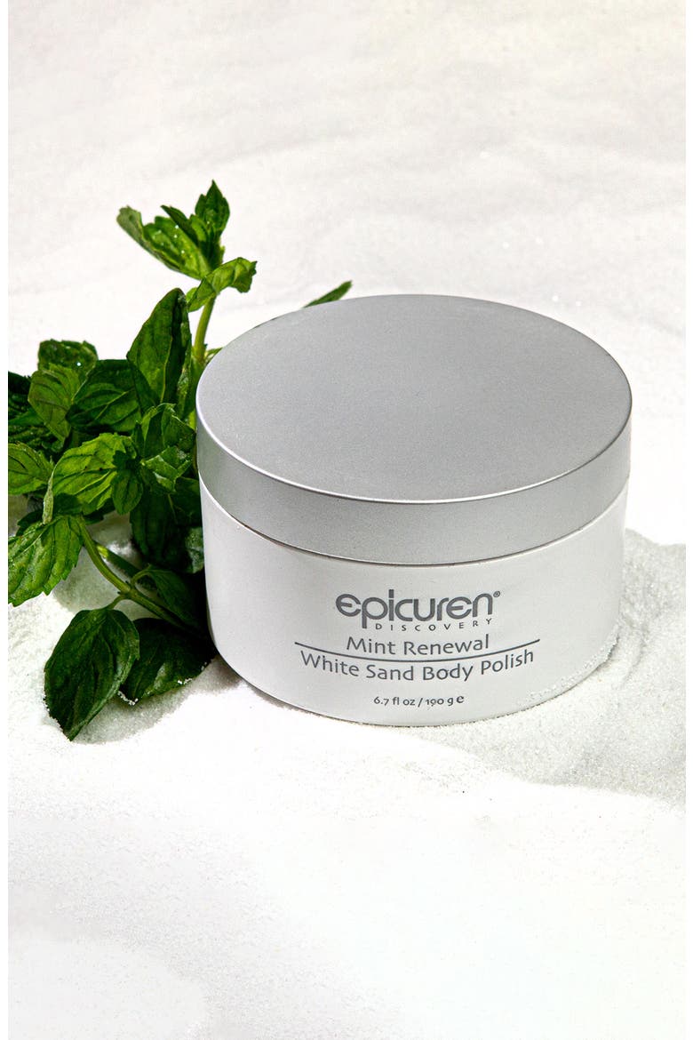 Mint Renewal White Sand Body Polish, Alternate, color, White