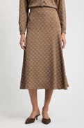 Emme Emmalce Patterned Midi Skirt