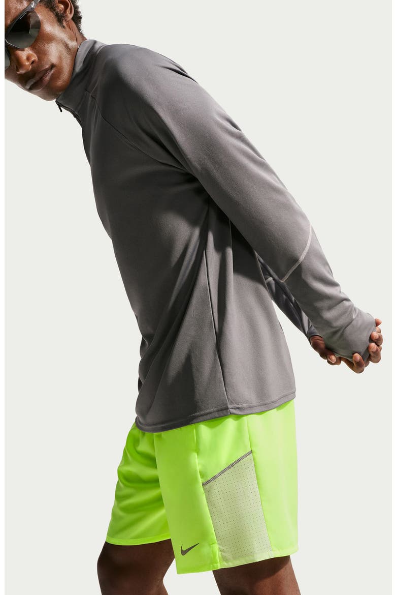 Dri-FIT Miler 2-in-1 Shorts, Alternate, color, ICE/ REFLECTIVE SILVER