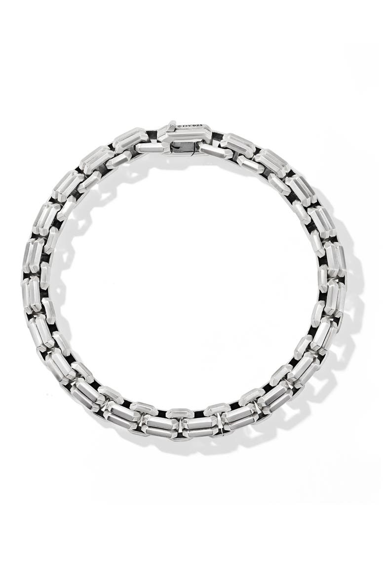 Men's Streamline® Double Heirloom Link Bracelet in Sterling Silver, 8mm, Alternate, color, STERLING SILVER