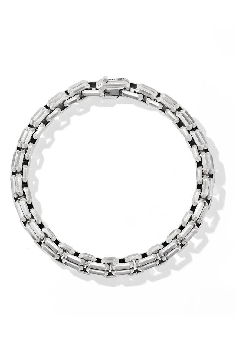 David Yurman Men's Streamline<sup>®</sup> Double Heirloom Link Bracelet in Sterling Silver, 8mm, Alternate, color, Sterling Silver